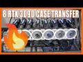 Our 8 Card RTX 3090 Nvidia Mining Rig Is OVERHEATING!🔥