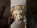 Pan Pita casero sin esfuerzo: ¡Solo 2 ingredientes en Air Fryer!