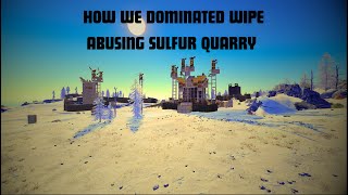 How CONTROLLING Sulfur Quarry led to Server DOMINATION | Zerg Warfare