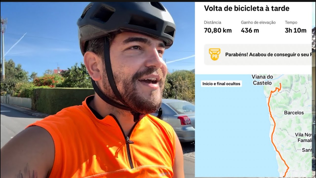 DE VIANA DO CASTELO ATÉ O PORTO DE BICICLETA - a obra finalmente acabou 🤩