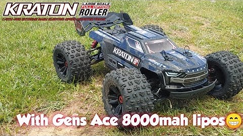 @ARRMARC Kraton 8s EXB 8s Open Field Run