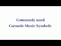 Carnatic music symbols - How to interpret? image