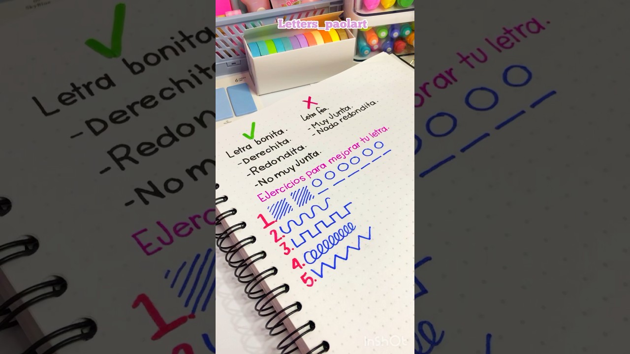 How to improve your handwriting #improveyourhandwriting #beautifulhandwriting #exercises #calligr...