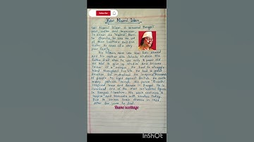 Thumbnail of Paragraph on "Nazrul Islam"/Essay on "Kazi Nazrul Islam"#shortvideos #yt #rumescottage