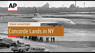 Concorde Inaugural New York Flight - 1977 | Today In History | 19 Oct 17