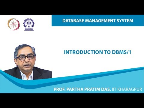 Introduction to DBMS/1