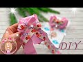 🧚🏻‍♀️Очаровательные БАНТЮЛИ+обзор!Канзаши МК! 🧚🏻‍♀️Charming BOW TIES🧚 🏻 ♀ ️ + review!Kanzashi MK!