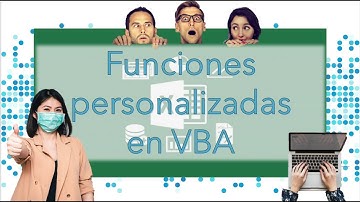 Creación de funciones personalizadas con VBA😃 - Macros, nivel avanzado😮🤔