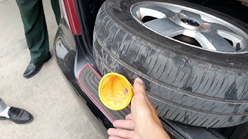 lái xe cảnh giác đinh tặc lốp xe,thủ đoạn rải đinh ngụy trang dưới các loại vỏ hộp trên đường phố