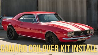 1967 Camaro Front Coilover Kit, Sway Bar, and Tubular Control Arm Install