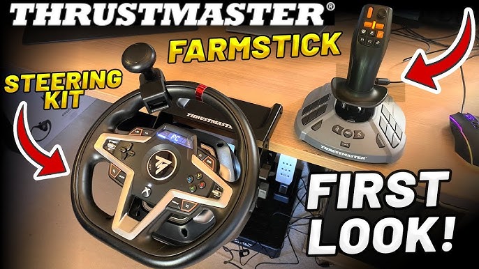 Thrustmaster SimTask FarmStick & Steering Kit Unboxing! 