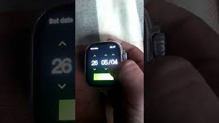 y80 ultra 9 smart watch for set date