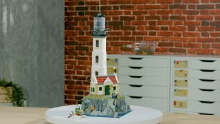 LEGO Motorized Lighthouse | Designer Video