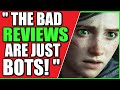 Last of Us 2 Cast blames "Bots" for Negative Reviews, then deletes their tweets after backlash...