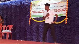 Govt PU College Vontikoppal College annual day dance -9