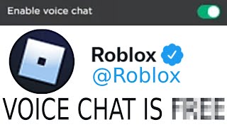 ROBLOX VOICE CHAT WITHOUT ID | BETA FEATURE OUT FOR EVERYONE!