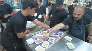How to prepare harissa in large and fast quantities in Iraqi street food