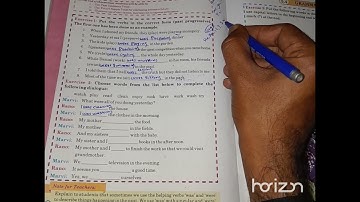 Sindh Text | Class Four | English | Unit 5.4 | Exercise 2