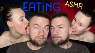 Asmr Ear Eating Sounds Stereo Part 1 | Mouth Sounds To Help You Relax 👅  ✅ Yulya Ryabova