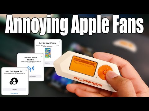 Annoying Apple Fans: The Flipper Zero Bluetooth Prank Revealed