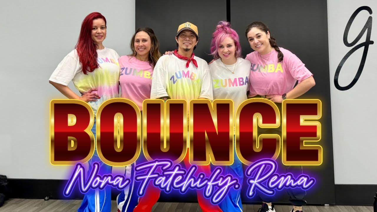 BOUNCE | Nora Fatehi | ft. Rema | ZUMBA | By: ZIN JOEL | Danella, Heather,Felicia,Katty