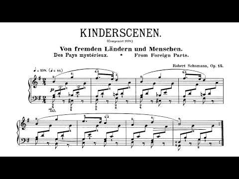 Schumann: Scenes From Childhood - Kinderszenen - Esteban Sanchez, 1967 - MHS 1528