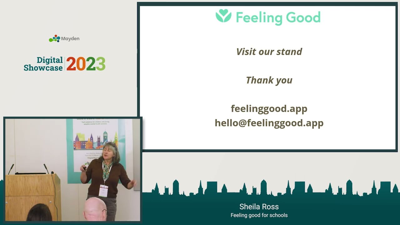 Mayden Digital Showcase 2023 - Dr Sheila Ross (Feeling Good App)