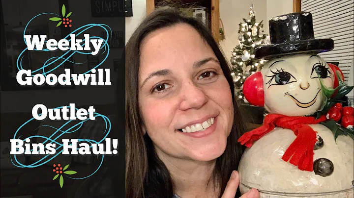 Goodwill Outlet Bins Haul! What did I find this week? Thrift Home Decor!