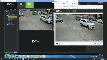 ZKTeco IP cameras smart function based on Human and Vehicle dettection