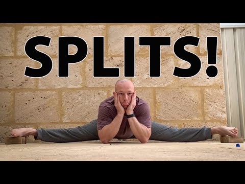 Middle Splits Before and After. Learn the Drills and Stretches I used