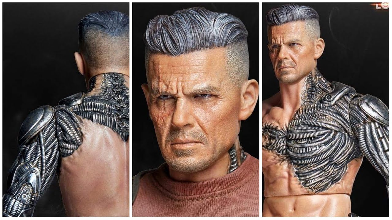 ...Toys Era 1/6 Cable aka The Mechanical, ahloke cafe, Deadpool 2, Deadpool...