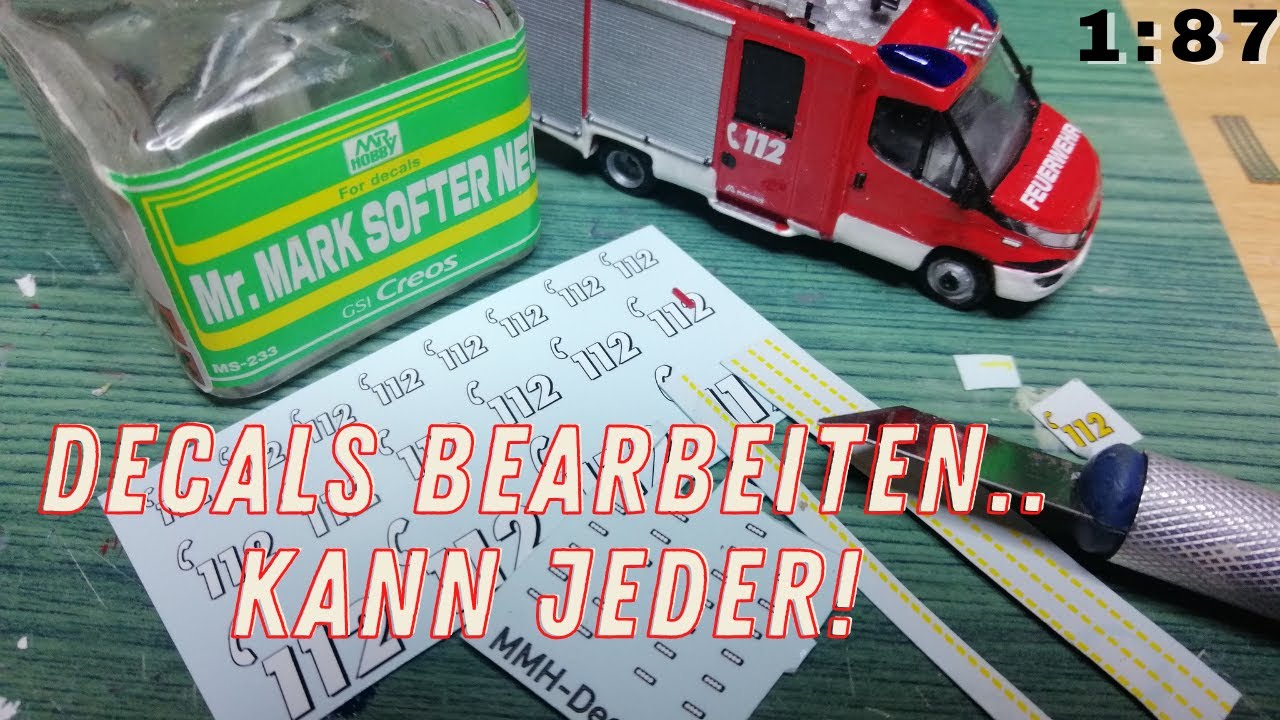 Wie Verarbeite ich Decals?- Das kann jeder!