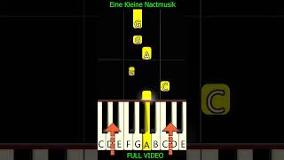 Eine Kleine Nachtmusik Mozart Easy Piano