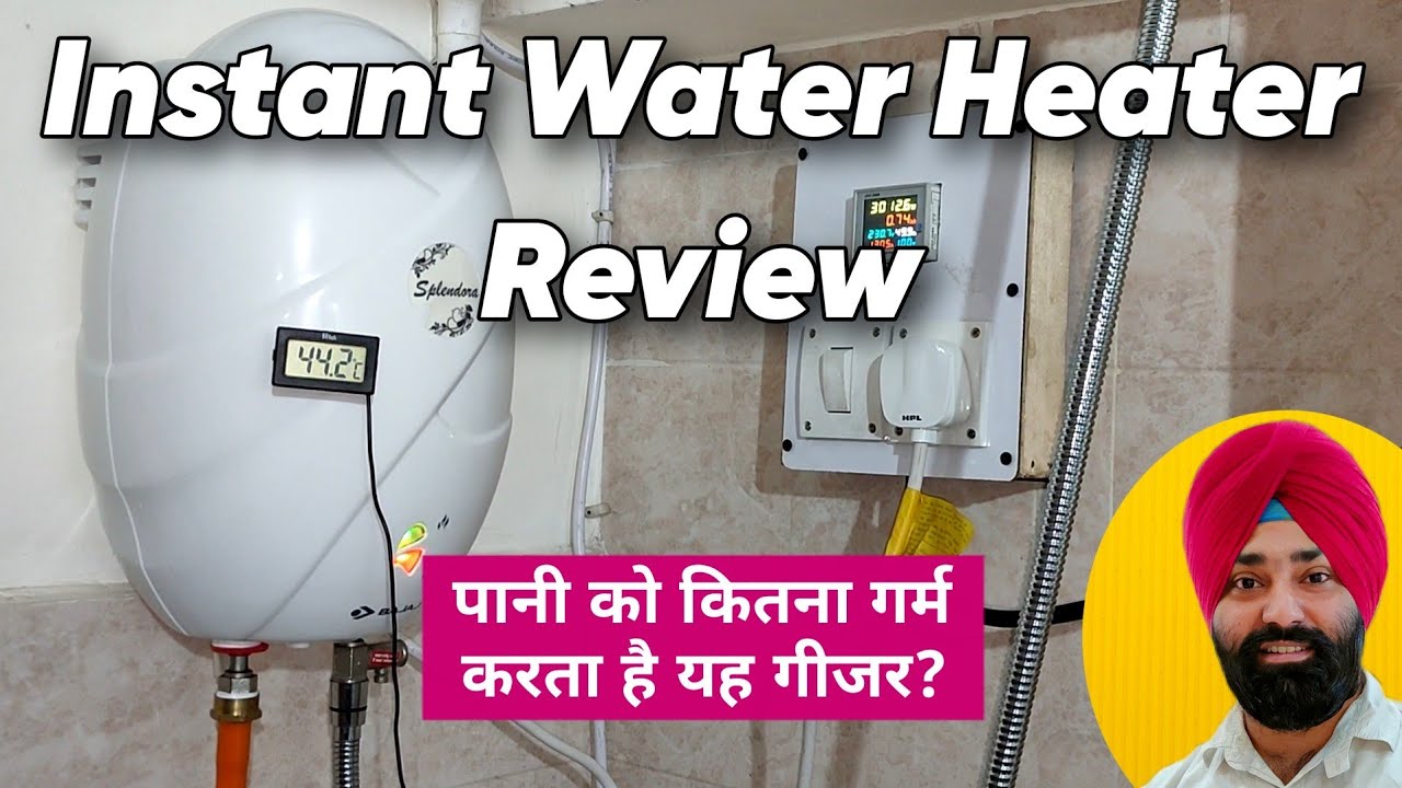 Bajaj Splendora 3 Litre Instant Water Heater Testing Video || Kitchen  Instant Water Heater Review - YouTube