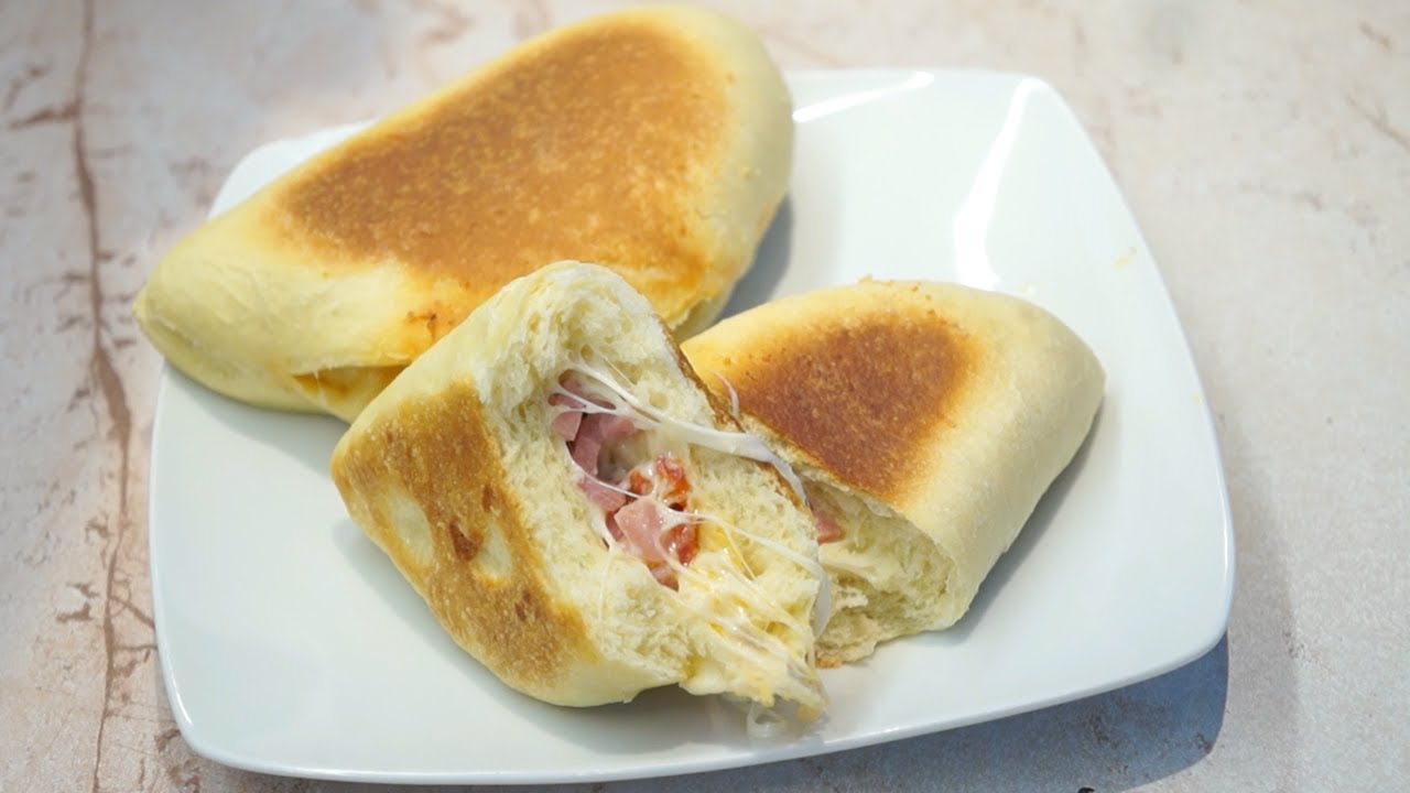 Bollitos Salados Rellenos SIN HORNO | Receta Fácil y Deliciosa