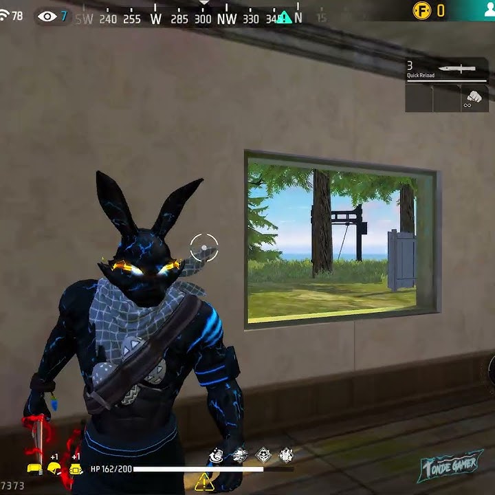 I Only Had Knife in Free Fire 🤪 Impossible Clutch 😎 #shorts #freefire #tondegamer