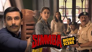 Ranveer Singh tries to impress Sara Ali Khan | Simmba | Movie Scene Resimi