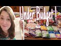 Aldi Grocery Haul For Family Of 7 + End of Month Budget Breakdown