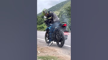 2025 Hero Glamour X125 Burnout #glamourx125 #shorts