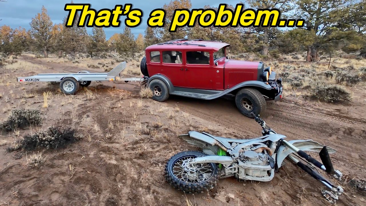 I Took My 94 Year Old Car On A Dirt Bike Trail rules Were Broken new-mobile