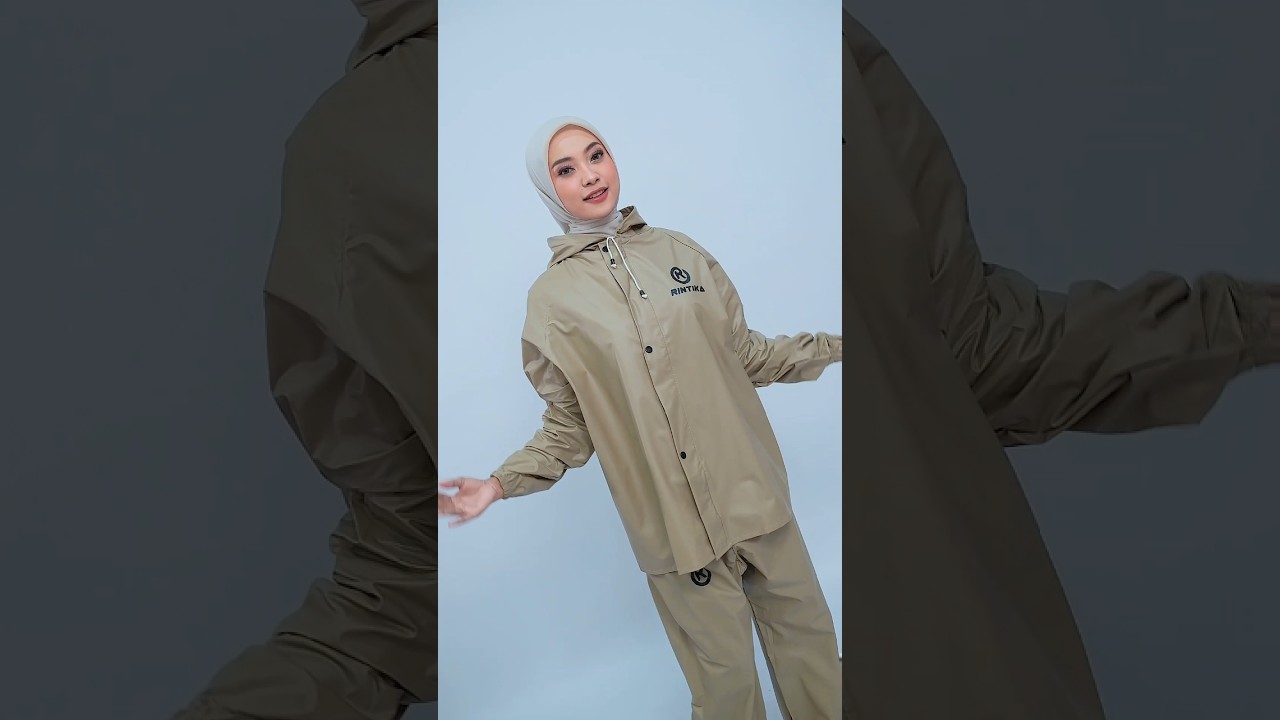 Anti Basah Kuyup! Jas Hujan Rintika Bikin Tetap Keren. #jashujanmurah #jashujansetelan #shortsvideo