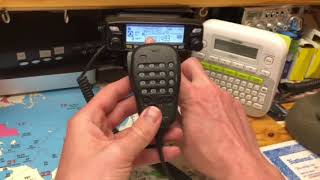 FTM100/400 wires x control using dtmf mic