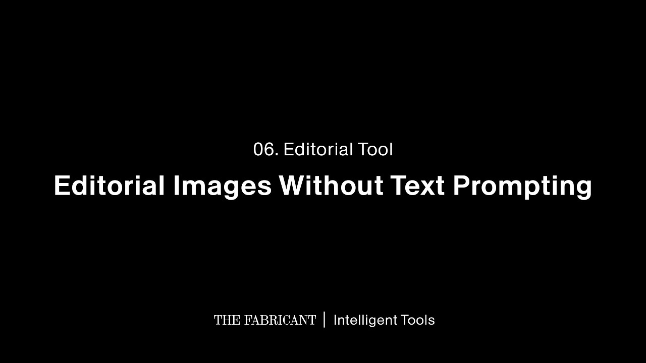 Editorial Tool - Overview