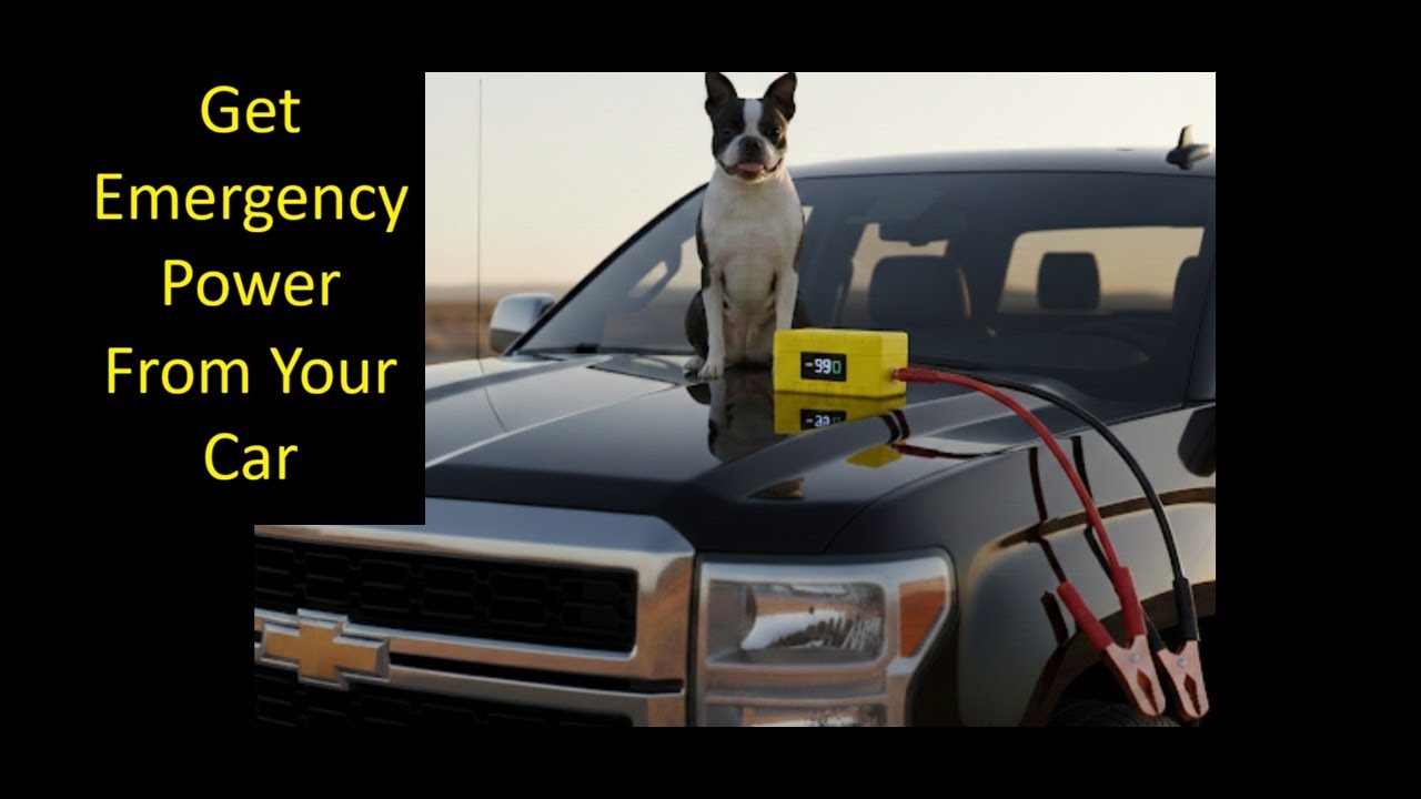 Using Your Car as an Emergency Generator! (part 5) 
