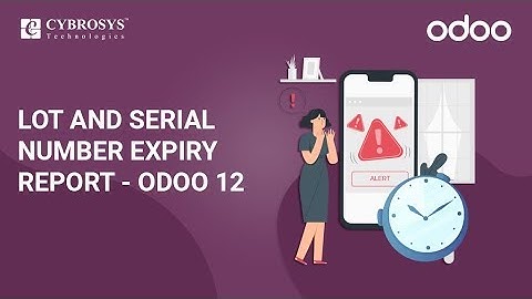 Lot and Serial Number Expiry Report in Odoo 12