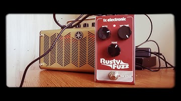 Tc electronic rusty fuzz pedal