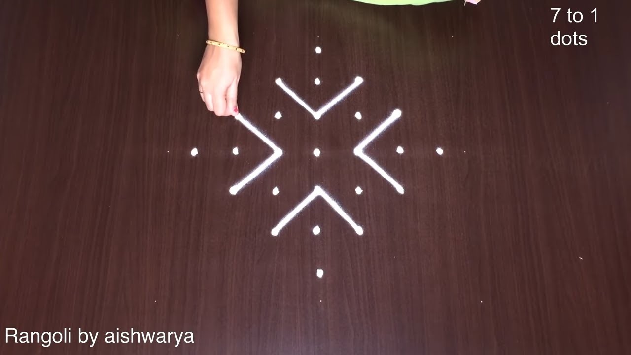 Chukki Rangoli Simple 7 1