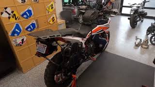 2023 KTM 890 Adventure R  Wings exhaust with Cat. Delete