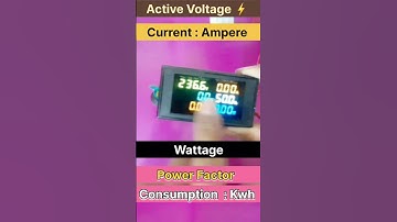Test D69 6 in 1 Multifunction digital meter ||Testing of 6 in 1 Multifunction Digital Meter #shorts