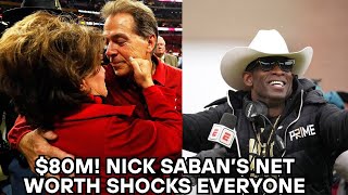 Despite Retiring, Nick Saban Outearns Deion Sanders and Bill Belichick With $80 Million Net Worth